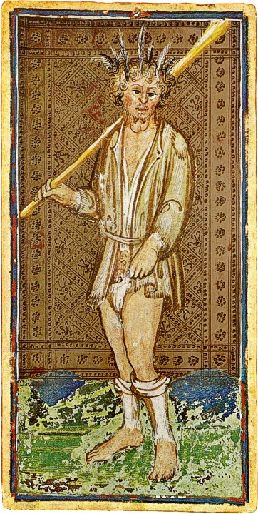 Tarot: Il Matto (der Narr) im Visconti-Sforza-Deck – Bedutung und Symbolik der historischen Karte